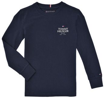Tričká s dlhým rukávom Tommy Hilfiger  TH LOGO PUFF PRINT REG TEE LS