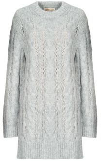 Krátke šaty MICHAEL Michael Kors  CABLE CHUNKY LS DRESS