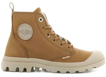 Čižmy Palladium  Pampa Hi Zip Wool - Dear Brown