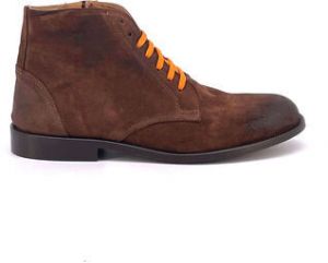 Čižmy Duca Di Morrone  Saverio - Suede Brown