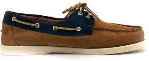 Námornícke mokasíny Duca Di Morrone  Santiago - Suede Brown/Blue