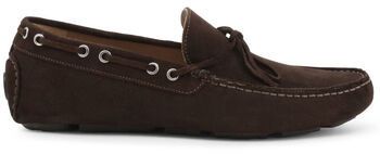 Námornícke mokasíny Duca Di Morrone  Edoardo - Suede Dark Brown