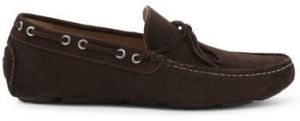 Námornícke mokasíny Duca Di Morrone  Edoardo - Suede Dark Brown