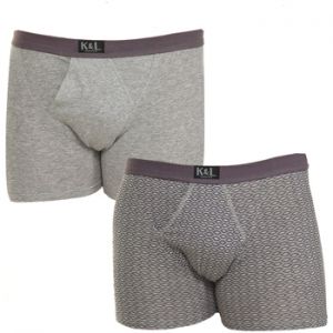 Boxerky Kisses&Love  KLB3-2011-GRAY