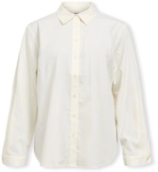 Blúzka Object  Catinka Shirt - White Sand