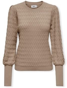 Svetre Only  Noos Faye Life Knit - Silver Mink