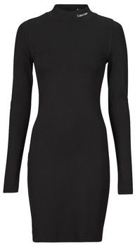 Krátke šaty Calvin Klein Jeans  LOGO ELASTIC MILANO DRESS