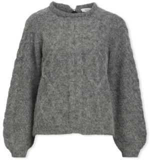 Svetre Object  Smilla Knit - Medium Grey Melange