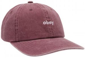 Šiltovky Obey  Pigment lowercase 6 panel stra