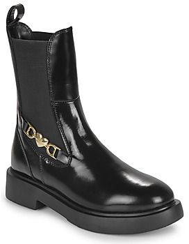 Polokozačky Love Moschino  NEW CITY LOVE ANKLE BOOT