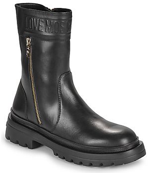 Polokozačky Love Moschino  HER LOVE ANKLE BOOT