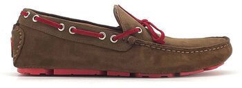 Námornícke mokasíny Duca Di Morrone  Edoardo - Suede Brown