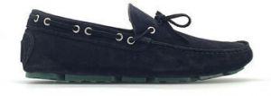 Námornícke mokasíny Duca Di Morrone  Edoardo - Suede Blue/Green