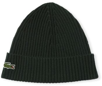 Šiltovky Lacoste  Beanie RB0001 - Vert Khaki