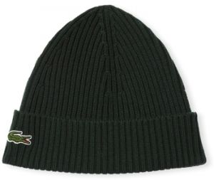 Šiltovky Lacoste  Beanie RB0001 - Vert Khaki