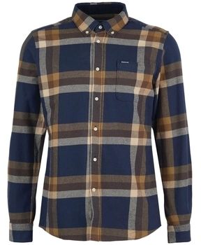 Košele s dlhým rukávom Barbour  Shirt Folley Tailored - Navy