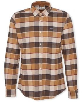 Košele s dlhým rukávom Barbour  Shirt Valley Tailored - Brown