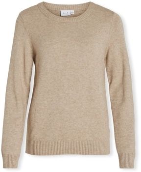 Svetre Vila  Noos Ril O-Neck Knit - Natural Melange