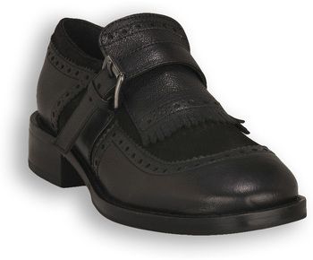 Mokasíny Vicolo8  LAVATO NERO