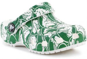 Sandále Crocs  Classic Duke Print Clog T 210008-3WH Green Ivy