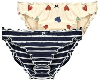 Klasické nohavičky Petit Bateau  LOT X2 CULOTTES