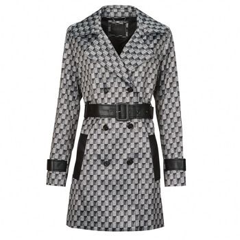 Kabátiky Trenchcoat Guess  LUANA SHORT TRENCH