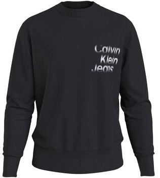 Mikiny Calvin Klein Jeans  ck black