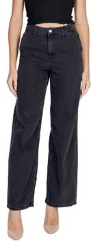 Rovné džínsy Jacqueline De Yong  Jdysansa Hw Straight Blk Dnm 15327172