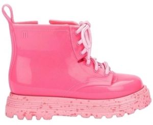 Čižmy Melissa  MINI  Coturno Baby Boots - Glitter Pink