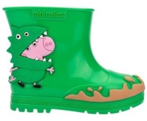 Čižmy Melissa  MINI  Welly + Peppa Pig Boots - Green/Beige