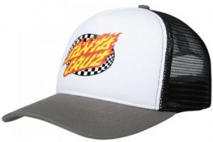 Šiltovky Santa Cruz  Oval check flame