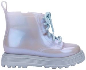 Čižmy Melissa  MINI  Coturno Kids Boots - Pearly Blue