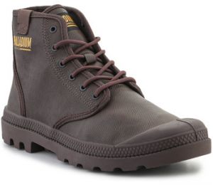 Členkové tenisky Palladium  PAMPA HI COATED 74375-249-M Dark Cocoa