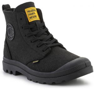 Polokozačky Palladium  Pampa Hi Merino 74377-008-M Black