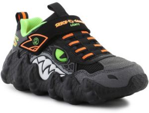 Sandále Skechers  Skech-O-Saurus - Rapid-Dino 400112L-BKLM Black/Lime