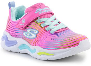 Sandále Skechers  S-Lights Wavy Beams 302338L-PKMT Pink/Multi