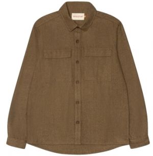 Košele s dlhým rukávom Rvlt Revolution  Utility Shirt 3953 - Light Brown