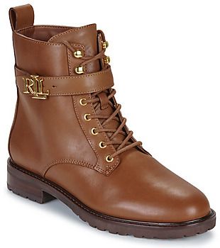 Polokozačky Lauren Ralph Lauren  ELRIDGE-BOOTS-BOOTIE