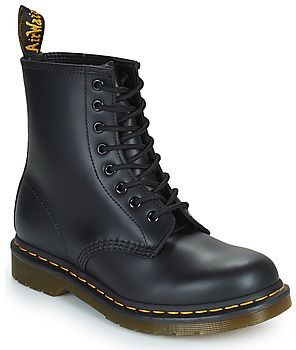 Polokozačky Dr. Martens  1460 BLACK SMOOTH