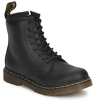 Polokozačky Dr. Martens  JR BLACK SOFTY T