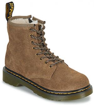 Polokozačky Dr. Martens  Serena J Dark Khaki Bronx Suede