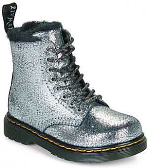 Polokozačky Dr. Martens  Serena T Silver Distressed Foil