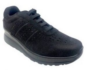 Univerzálna športová obuv Amarpies  Zapato señora  27000 ast negro