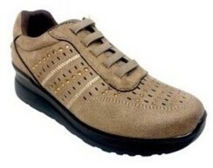 Univerzálna športová obuv Amarpies  Zapato señora  27000 ast taupe