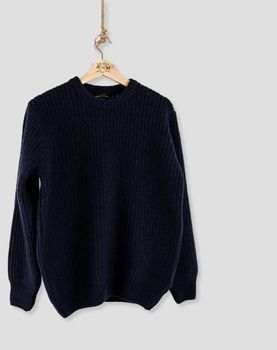 Svetre Armazém Das Malhas  ARMAZÉM DAS MALHAS Chunky Knit - Navy