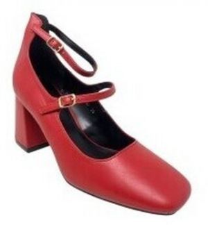 Univerzálna športová obuv Bienve  Zapato señora  b3367 rojo