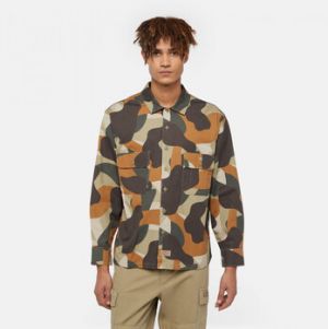 Košele s dlhým rukávom Dickies  Camo canvas work shirt