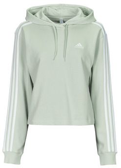 Mikiny adidas  Essentials 3-Stripes French Terry Crop Hoodie