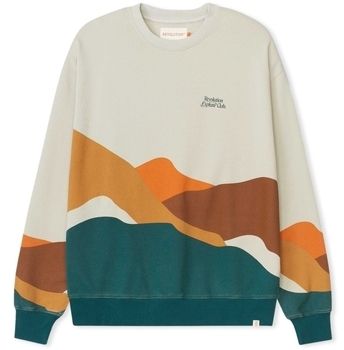 Mikiny Rvlt Revolution  Printed Crewneck Sweatshirt 2783 - Offwhite