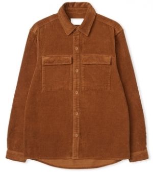Košele s dlhým rukávom Rvlt Revolution  Utility Shirt 3776 - Brown